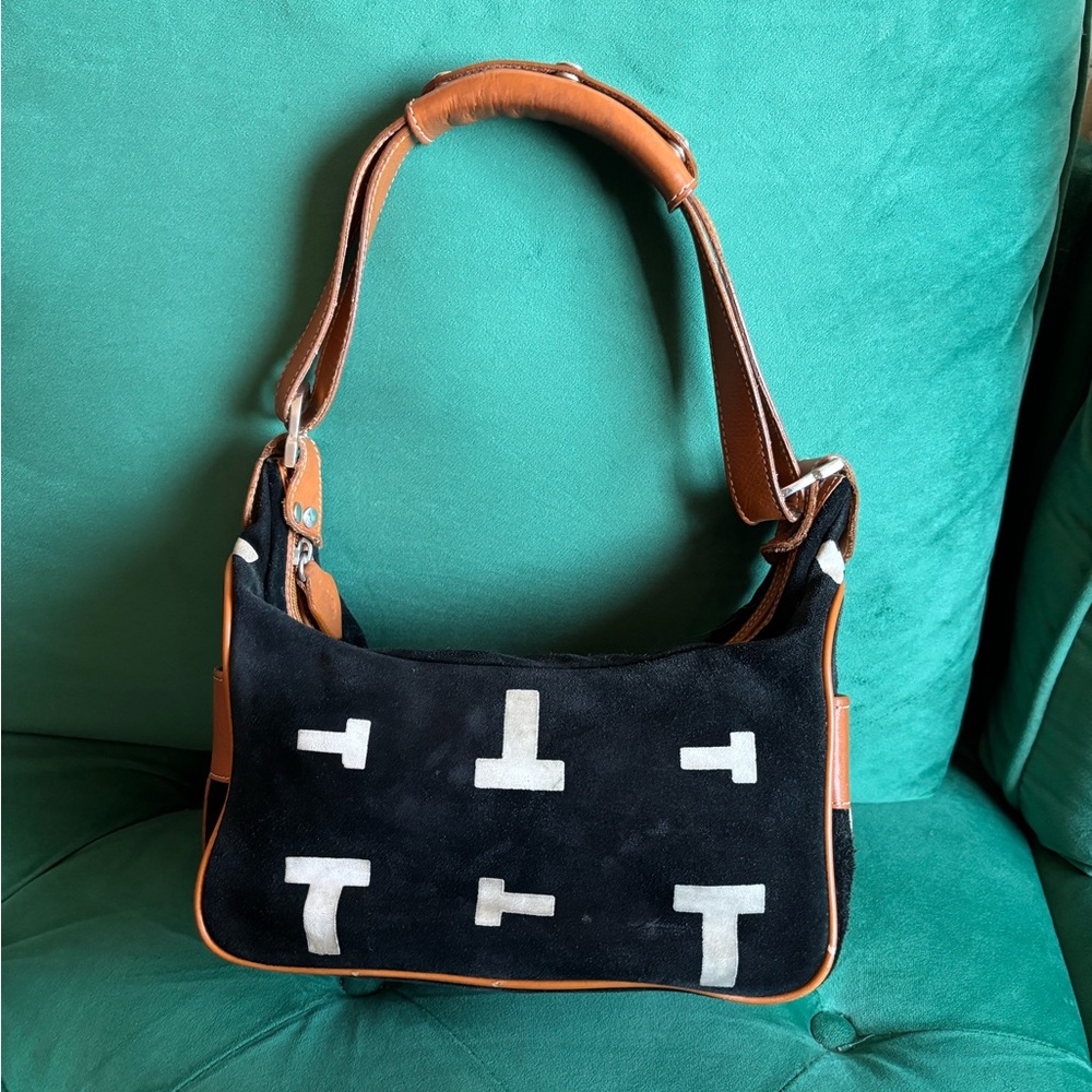 Vintage Tod’s Suede Shoulder Bag